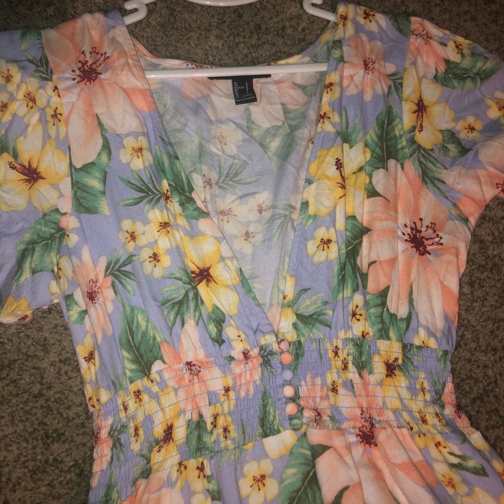 Forever 21 Hawaiian Floral Dress